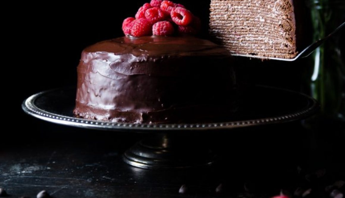 Mandala Organic - chocolate cake