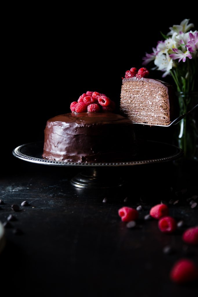 Mandala Organic - chocolate cake